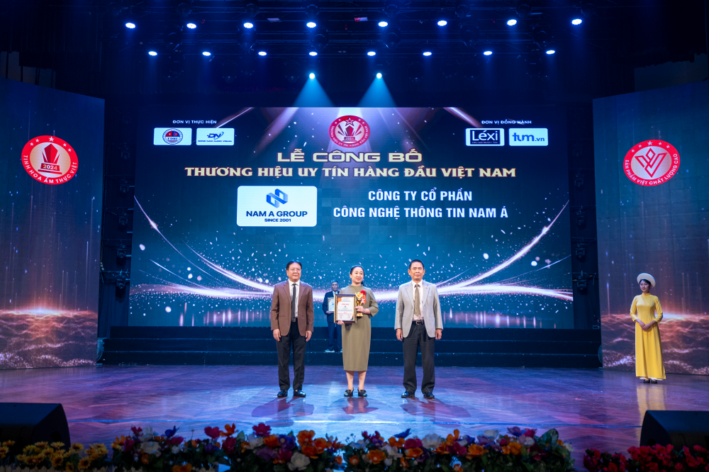 Nam A Group Honored with Top 10 Most Prestigious Brands in Vietnam 2024 and  Outstanding Business Leader Awards